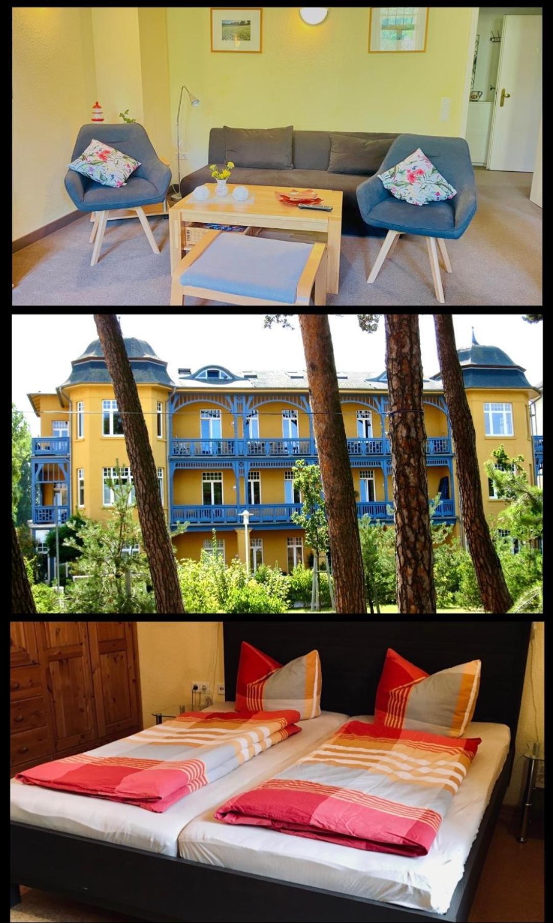 Kuehlungsborn Ferienwohnung Sonnenresidenz คูล็องสบอร์น ภายนอก รูปภาพ