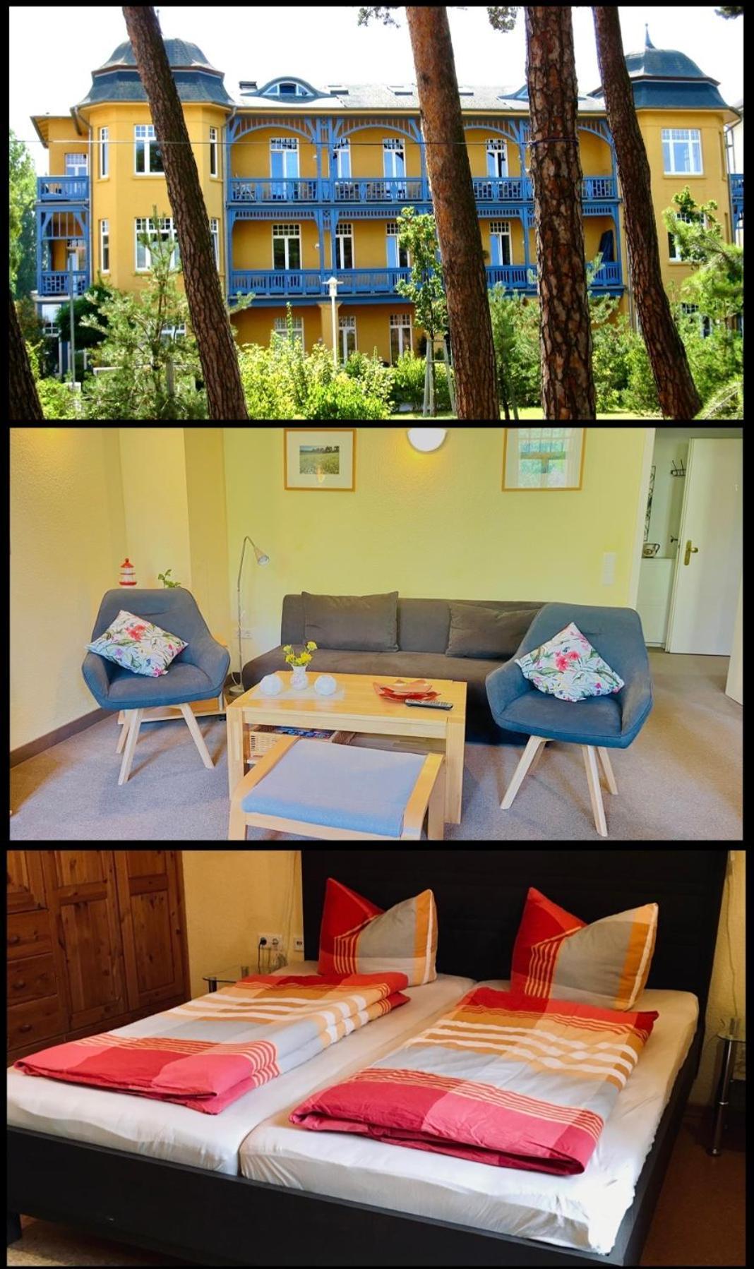 Kuehlungsborn Ferienwohnung Sonnenresidenz คูล็องสบอร์น ภายนอก รูปภาพ
